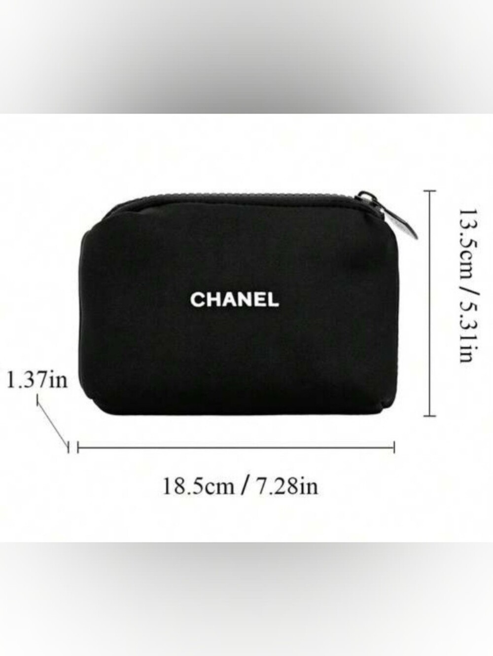 CHANEL Black Cosmetics Bag - Picture 4 of 6